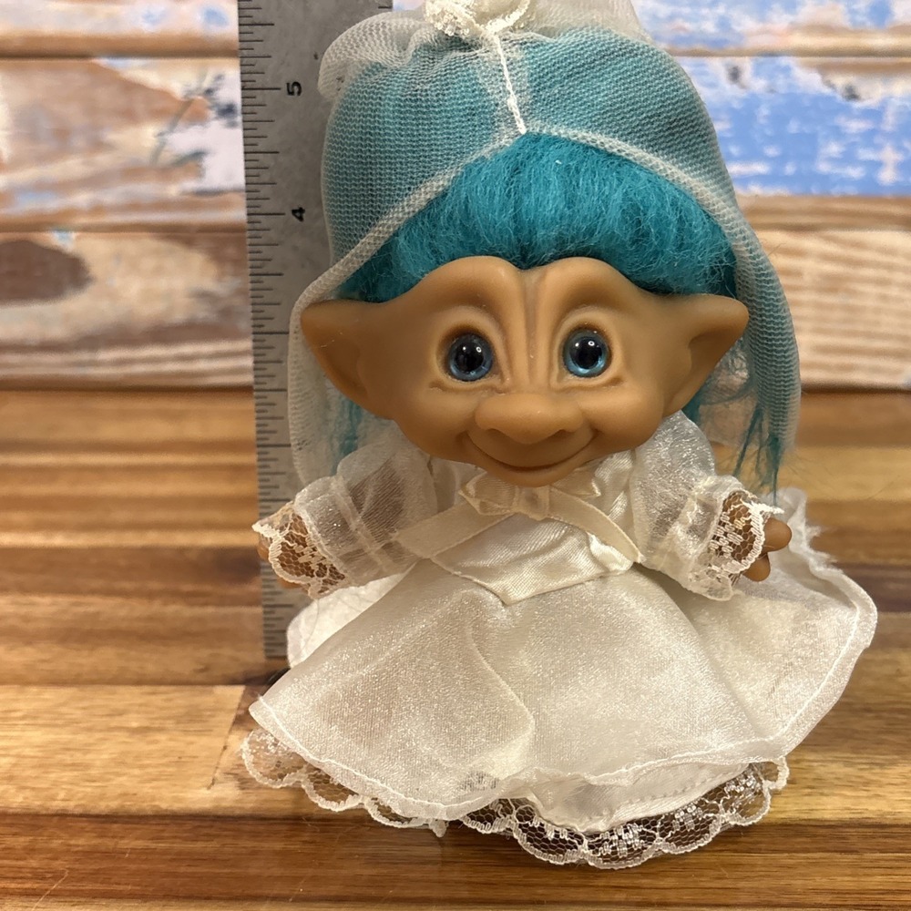 Ace Novelty Bride Vintage Troll 5 Inch Rare - Picture 11 of 11